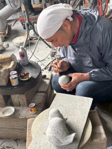 シマナガエ　石　小物　寄り添う　祈り　家族　癒し　可愛い　リノベーション　手元供養